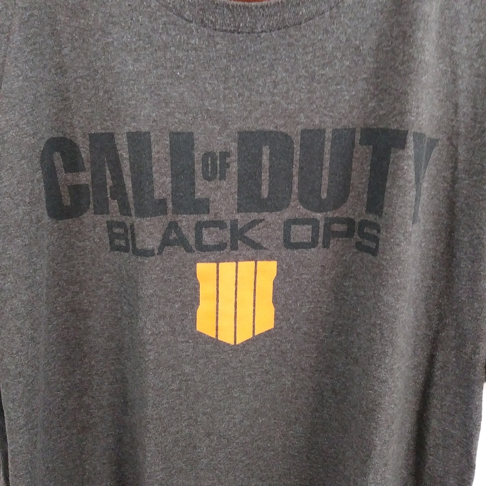 Call Of Duty Black Ops Short Sleeve Crew Neck Graphic T Shirt XL - Picture 3 of 11